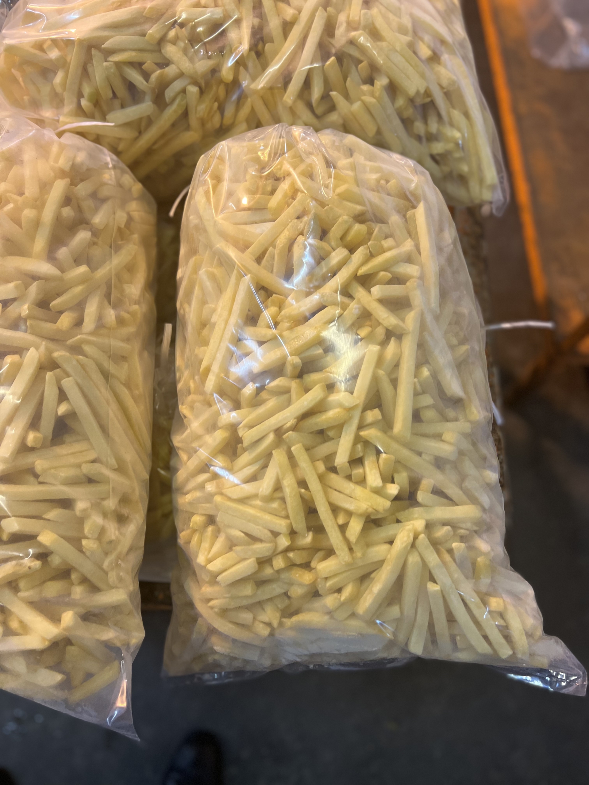 فروش ارزان سیب زمینی نیمه آماده منجمد