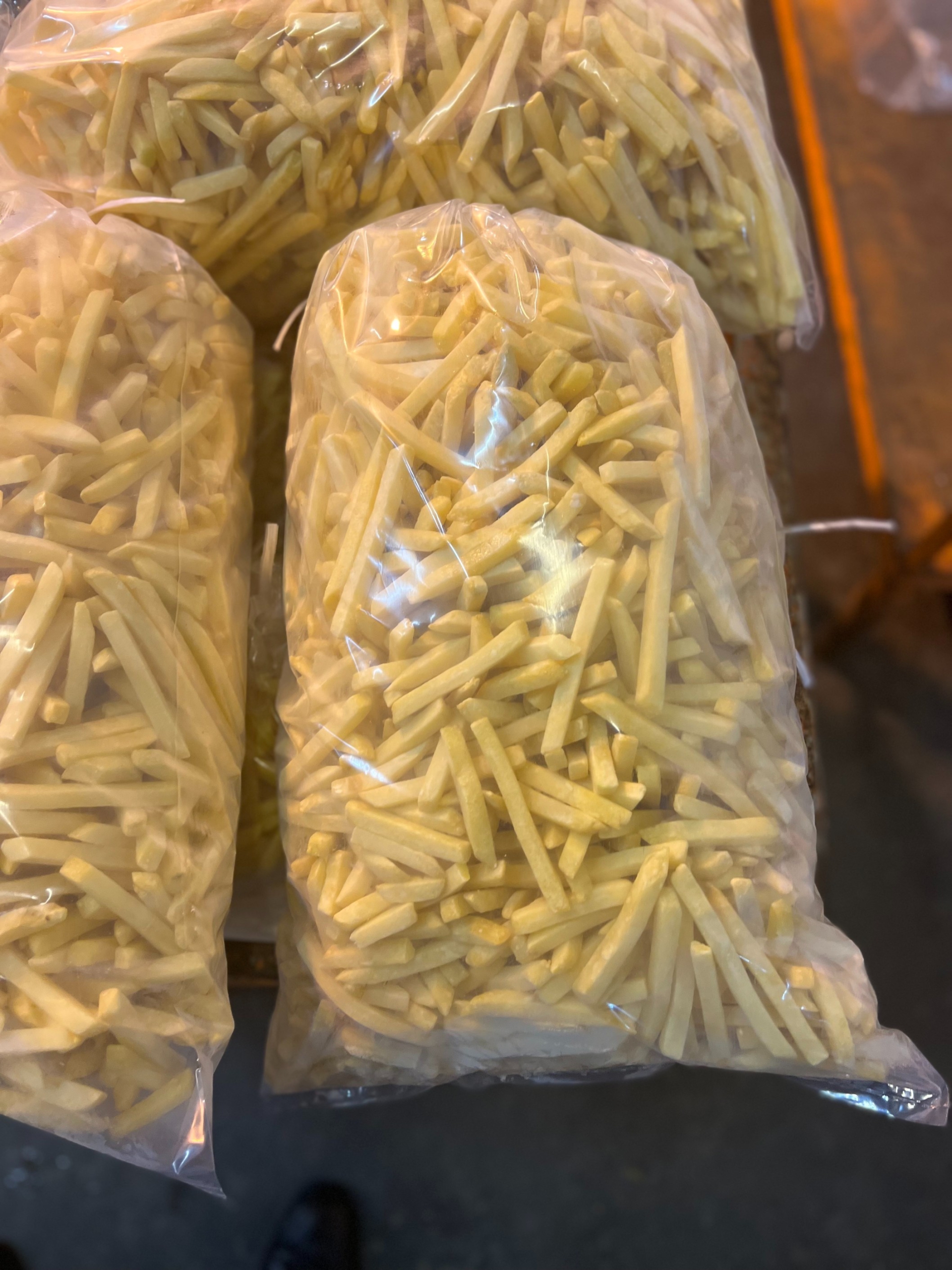 سیب زمینی نیمه آماده